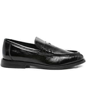 Evaluna Klassische Penny-Loafer - Schwarz