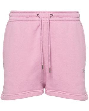 Maison Kitsuné フォックスパッチ トラックショーツ - ピンク