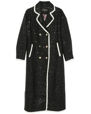 MINIME Sequin-Embellished Betty Boop Coat - Black