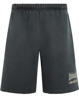 Willy Chavarria Hardcore Buffalo Shorts - Grey