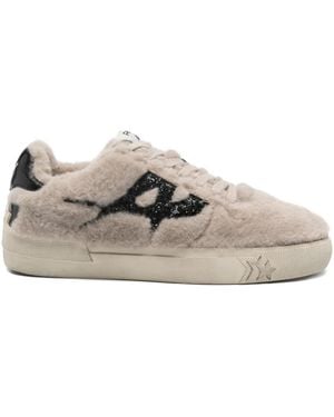 Ash Malibu Lace-Up Trainers - Grey