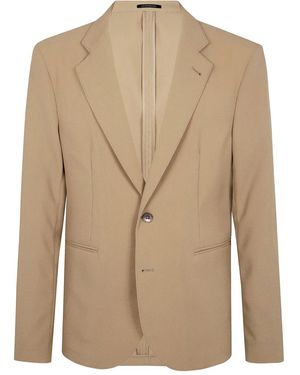Emporio Armani Einreihiges Sakko - Natur
