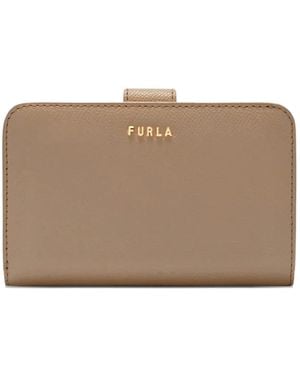 Furla Medium Classic Compact Wallet - Brown