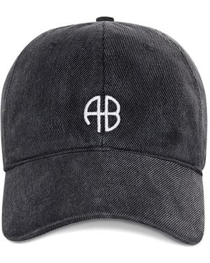 Anine Bing "Jeremy" Baseball Cap - Black