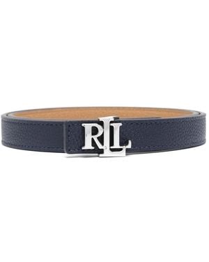 Ralph Lauren Rev Lrl 20 Skinny Belt - Blue