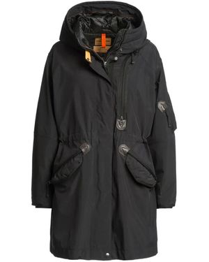 Parajumpers Tank Light Parka Met Capuchon - Zwart