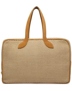 Bally Interwoven Holdall - Natural