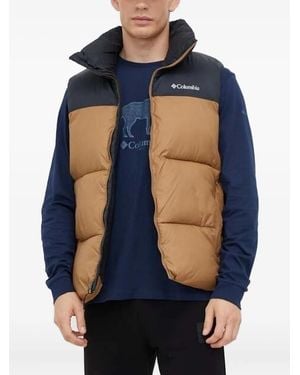 Columbia バイカラーパデッドベスト - ブルー