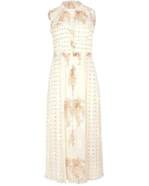 Ulla Johnson Kasia Floral-Print Dress - White