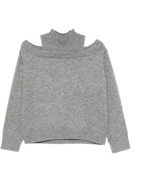 Jonathan Simkhai Alessa Cashmere Jumper - Grey