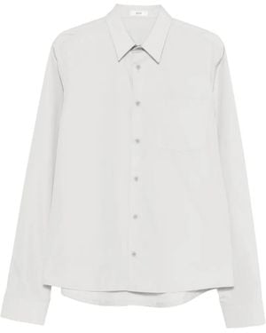 Rier Camicia Con Chiusura A Bottone - Bianco