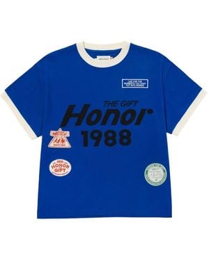Honor The Gift ロゴ Tシャツ - ブルー