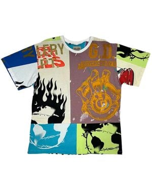 GALLERY DEPT. Retouche Reworked Short-Sleeved T-Shirt - Blue
