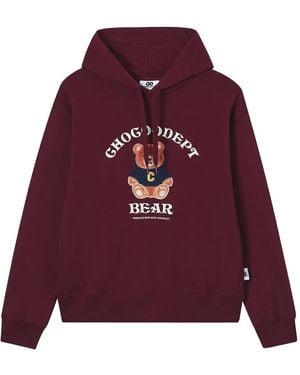 Chocoolate Embroidered-Logo Hoodie
