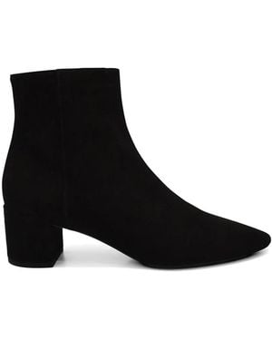 Saint Laurent Loulou Stiefeletten Mit Reißverschluss - Schwarz