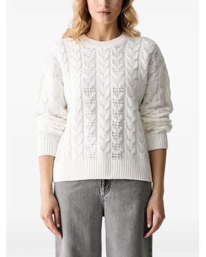 Guess Rhinestone-Embellished Jumper - Grey