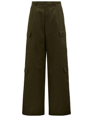 MSGM カーゴパンツ - グリーン