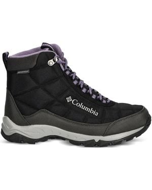 Columbia Firecamp Quilted Lace-Up Boots - Black