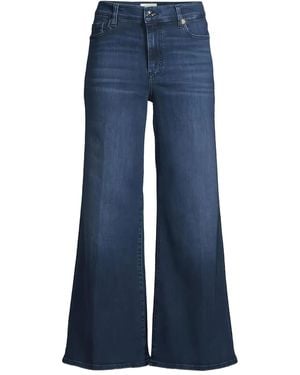 FRAME Le Palazzo High-waisted Jeans - ブルー