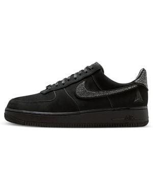 Nike X Ja Morant Metallic-Appliqué Sneakers - Black