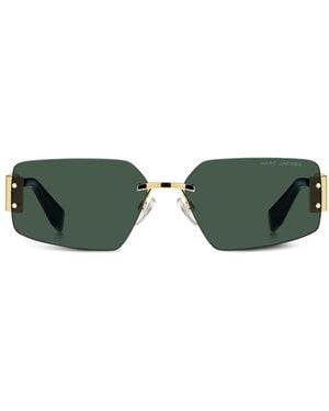 Marc Jacobs Rectangle-Frame Sunglasses - Green