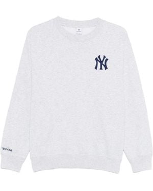 Sporty & Rich Embroidered Sweatshirt - White