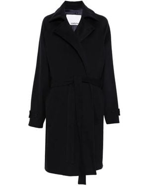 Costumein Belted Coat - Black
