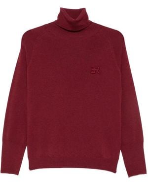 ERMANNO FIRENZE Logo-Embroidered Sweater