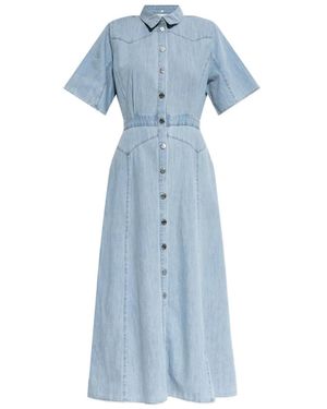 Gestuz Sauda Midi Dress - Blue