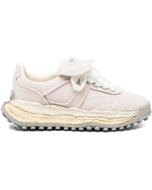 Maison Mihara Yasuhiro Sneakers Con Applicazione Logo - Bianco