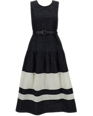 Mantu Belted Dress - Black