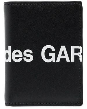 Comme des Garçons Wallet Huge Logo - Black