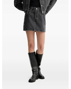 Levi's Studded A-Line Mini Skirt - Black