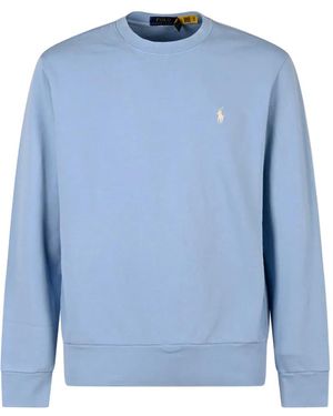 Polo Ralph Lauren Logo-Embroidered Sweatshirt - Blue