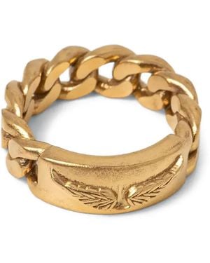 Zadig & Voltaire Chain Ring - Metallic
