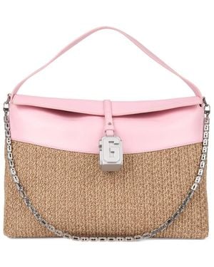 Gcds Mega Comma Shoulder Bag - Pink