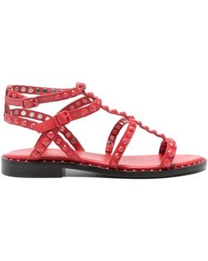 Ash Precious Studded Sandals - Red