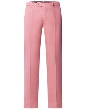 Hackett Kensington Slim-Fit Trousers - Pink