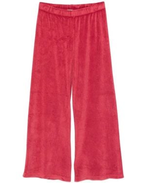 Suzie Kondi Wide-Leg Trousers - Red