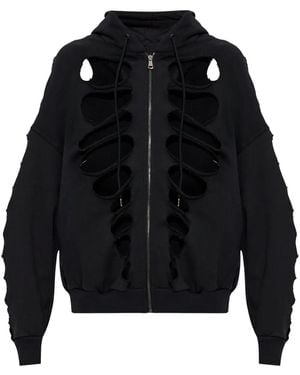 AVAVAV Sweater Met Uitgesneden Details - Zwart