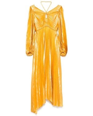 Acler Maxi Lanesfield Dress - Yellow