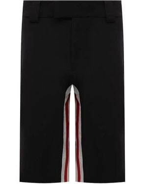 Prada Short À Rayures - Noir