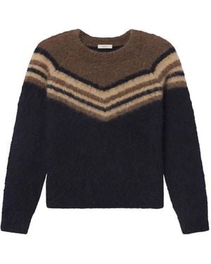 A.L.C. Sarah Brushed-Knit Jumper - Black