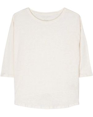 Majestic Filatures Boat-Neck T-Shirt - White