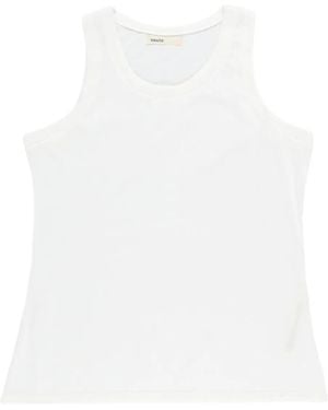 KHAITE Round-neck Vest - White