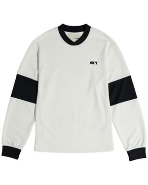 CIARAN Cc1 Track Long-Sleeve T-Shirt - White
