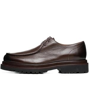 Poche Paris Adrien Derby Shoes - ブラウン