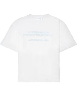 Etudes Studio Text Graphic T-Shirt - White