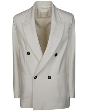 Circolo 1901 Double-Breasted Jacket - Grey