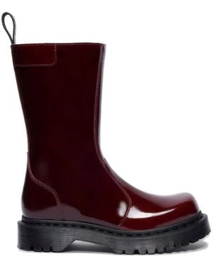 Dr. Martens Rejena Zip Chelsea Boots - Red